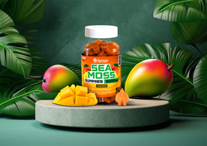 
                  
                    Load image into Gallery viewer, Mango Sea Moss Gummies - 3000Mg Per serving.
                  
                