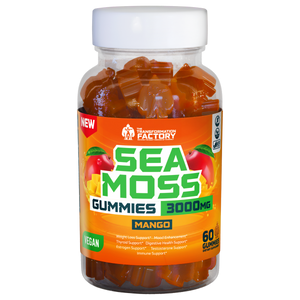 Mango Sea Moss Gummies - 3000Mg Per serving.