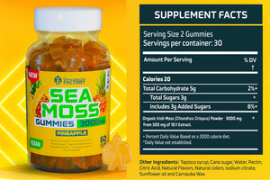 
                  
                    Load image into Gallery viewer, Pineapple Sea Moss Gummies - 3000Mg Per serving
                  
                