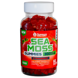 Strawberry Sea Moss Gummies  - 3000Mg Per serving