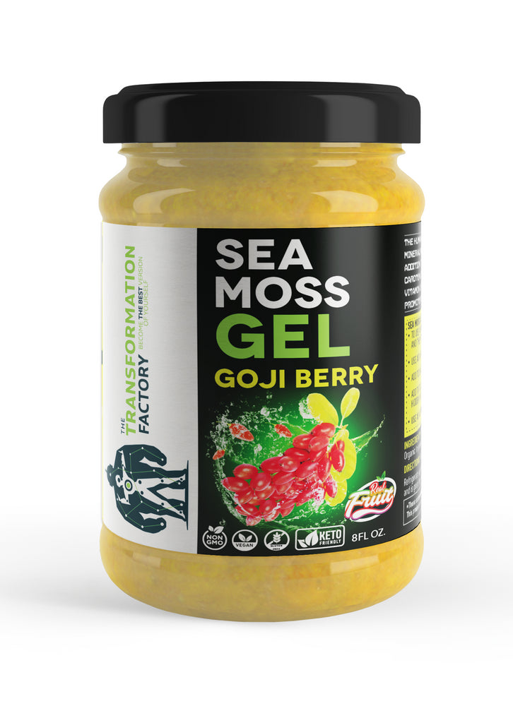 
                  
                    Load image into Gallery viewer, A jar of goji berry sea moss gel
                  
                